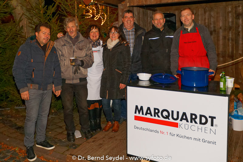 Promikochen auf dem Weihnachtsmarkt in Gotha